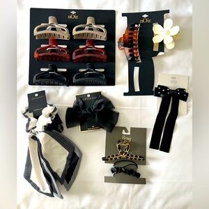 Bundle of NWT hair accessories